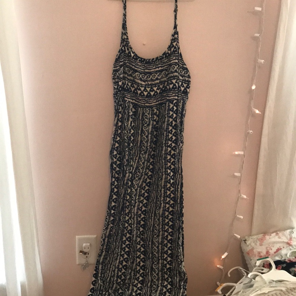 Tribal Print Maxi Dress